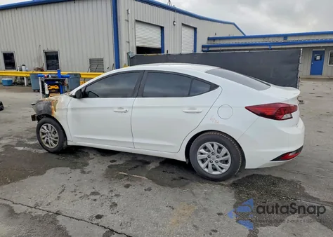 2019 Hyundai Elantra Se z USA, uszkodzony, nr VIN 5NPD74LFXKH434971